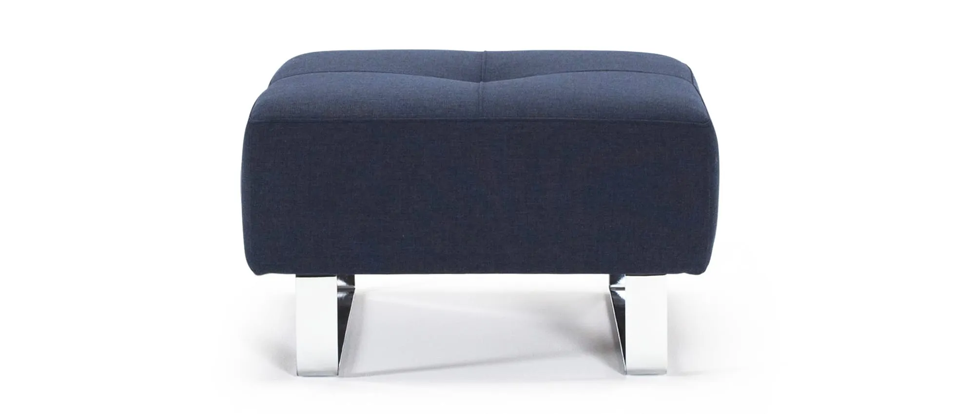 Der CASSIUS-, SUPREMAX DELUXE EXCESS Hocker im Stoff Mixed Dance Blue (528)