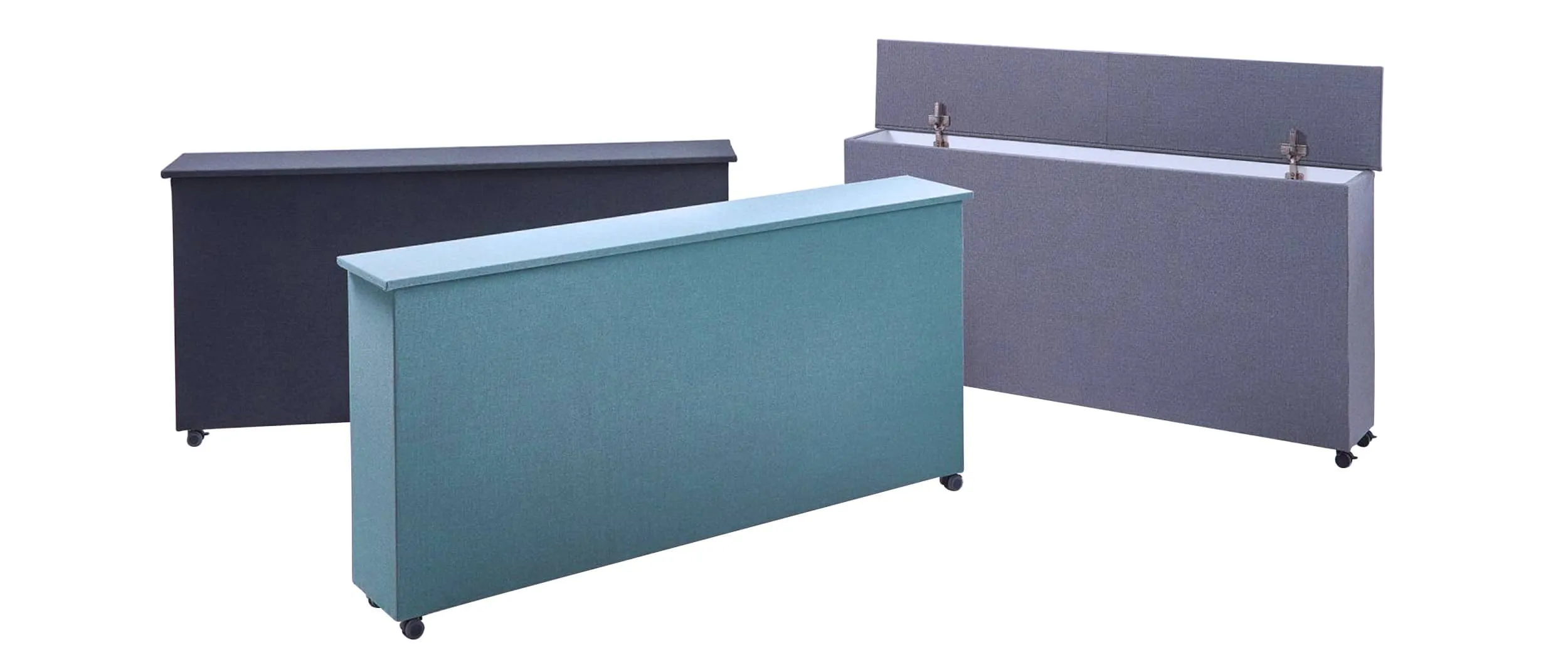 STAURAUMBOX - Bettkasten mit Rollen z.B. für Sofa HAMBURG DELUXE, BERLIN DELUXE
