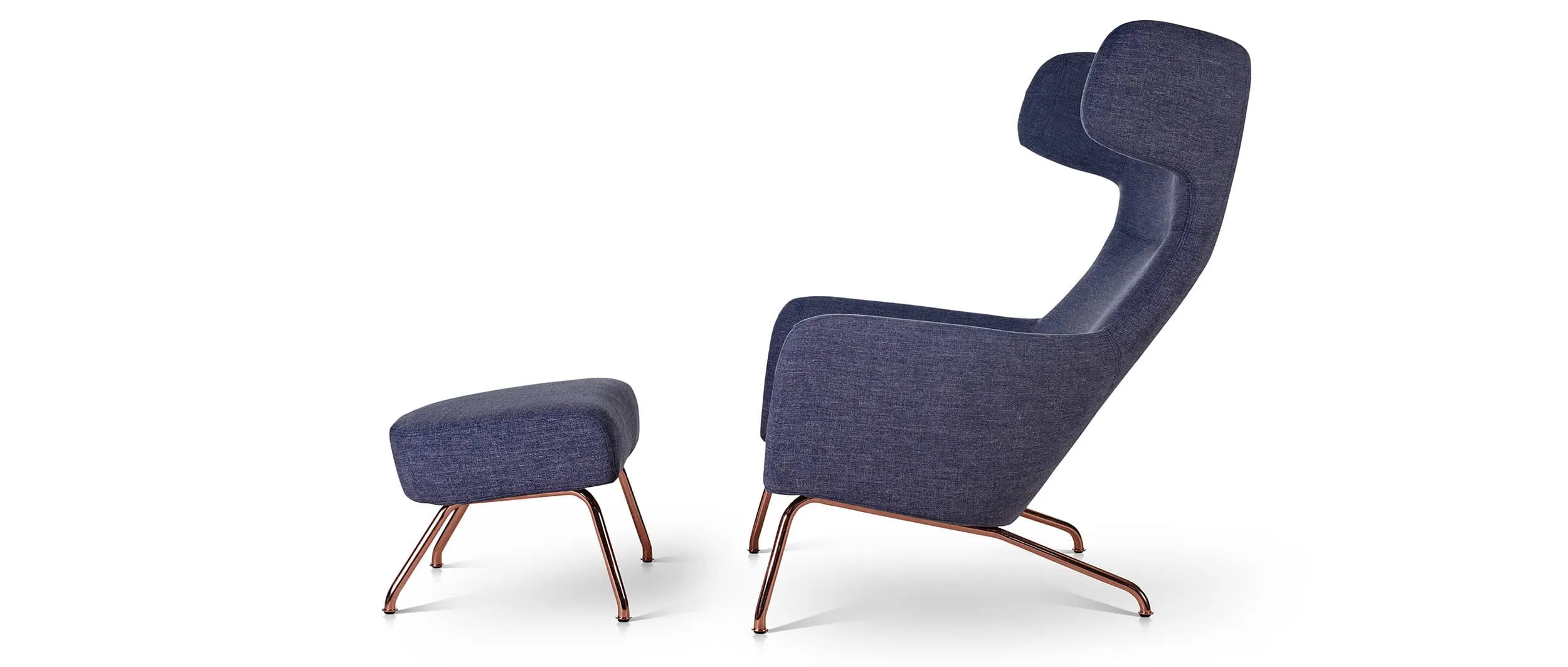 Mit passendem HAVANA Hocker wird der HAVANA Sessel noch gemütlicher