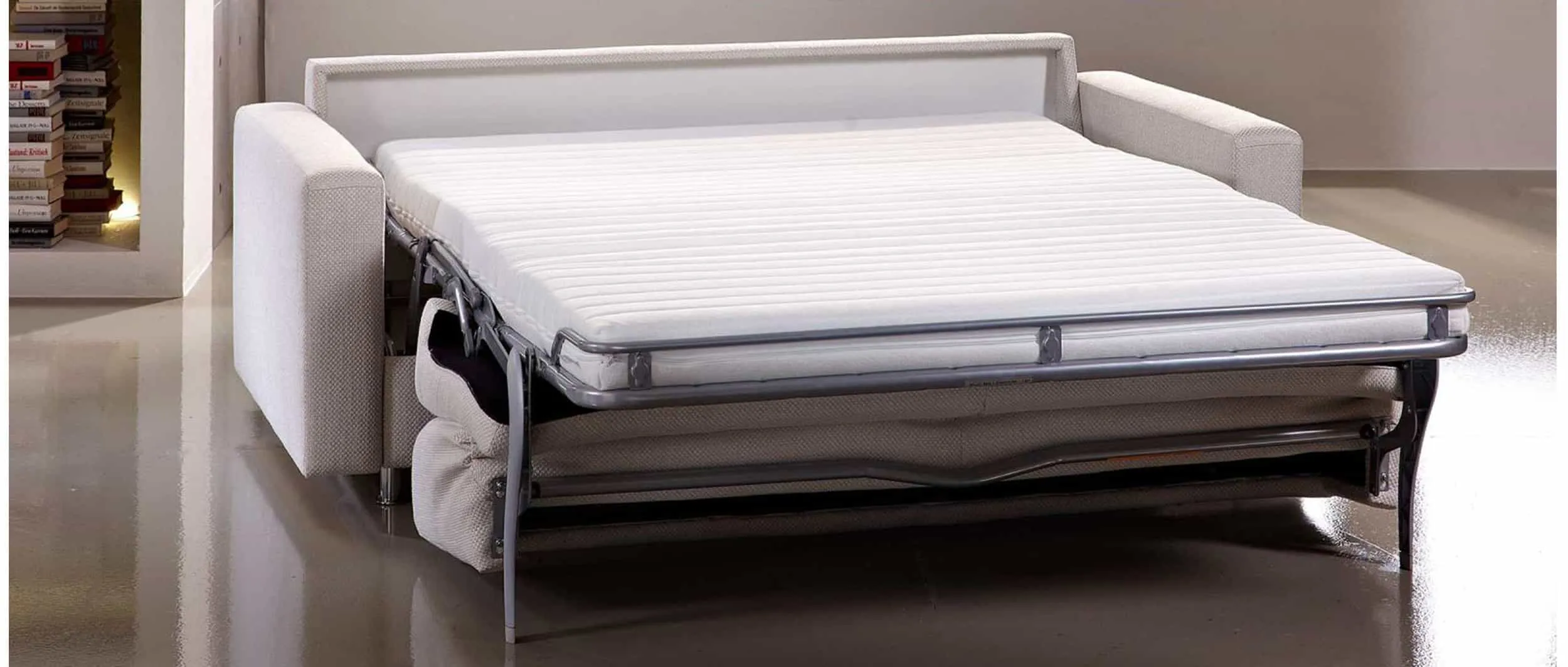 Durch die individuell wählbaren Matratzen- und Lattenrostvarianten ist das HAMBURG DELUXE auch als Bett für jeden Tag nutzbar