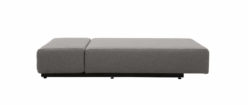 Liegefläche ca. 75x196 cm bei der kleinen Chaiselongue bzw. 90x196 cm bei der großen Chaiselongue