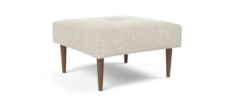 Der RECAST Hocker von Innovation im Stoff Taura Off White (357)