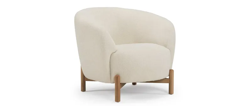 Mit dem Designer Sessel ESPOO holen Sie sich einen echten Hingucker im skandinavischen Design in Ihr Wohnzimmer 