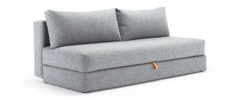 Das OSVALD Schlafsofa von Innovation im Stoff Twist Granite (565)