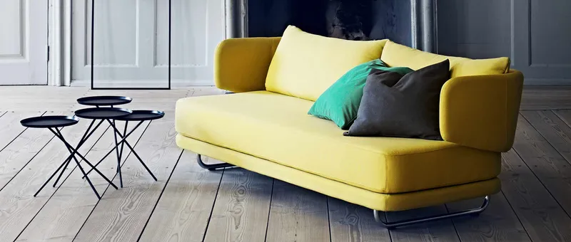 JASPER Schlafsofa mit MILAN Kissen von Softline