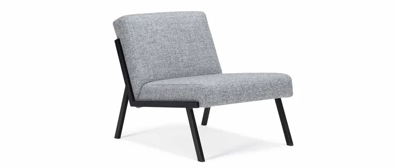 Der VIKKO Sessel von Innovation im Stoff Twist Granite (565)