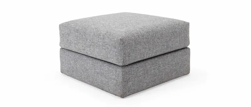 Der CORNILA Hocker von Innovation im Stoff Twist Granite (565)