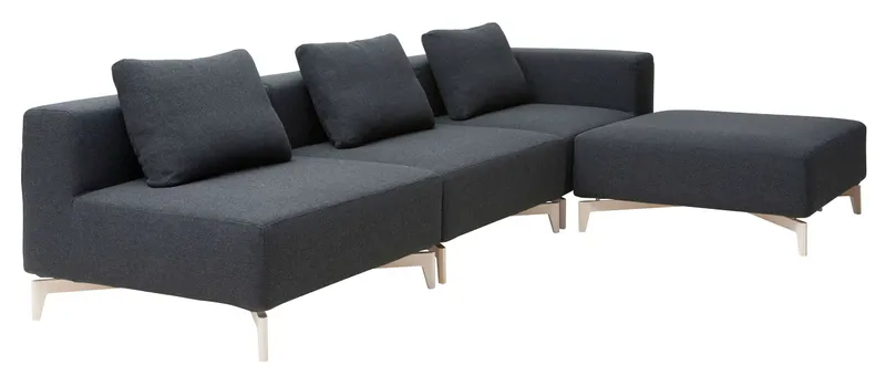 Das Softline Modulsofa LOTUS / PASSION / OHIO kann man aus verschiedenen Elementen zusammensetzen