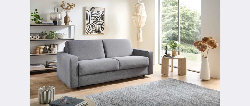 Große Stoffauswahl steht dem HAMBURG DELUXE Schlafsofa von sofaplus zur Verfügung