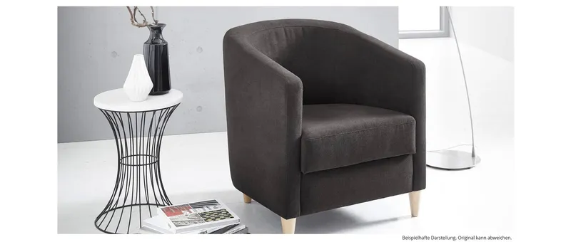 FEHMARN DELUXE ist ein gemütlicher Cocktailsessel für viele Einsatzbereiche