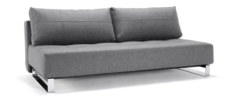 Das SUPREMAX DELUXE EXCESS LOUNGER Schlafsofa von Innovation im Stoff Twist Charcoal (563)
