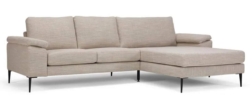 Das TRONDHEIM Sofa ist auch als Ecksofa mit Longchair (links oder rechts möglich, Sofa in verschiedenen Größen) hier separat im Shop erhältlich