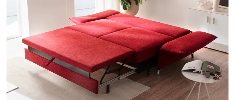 Schlafsofa DÜSSELDORF DELUXE erhältlich in den Liegeflächen: ca. 120x200 cm, 140x200 cm oder 160x200 cm