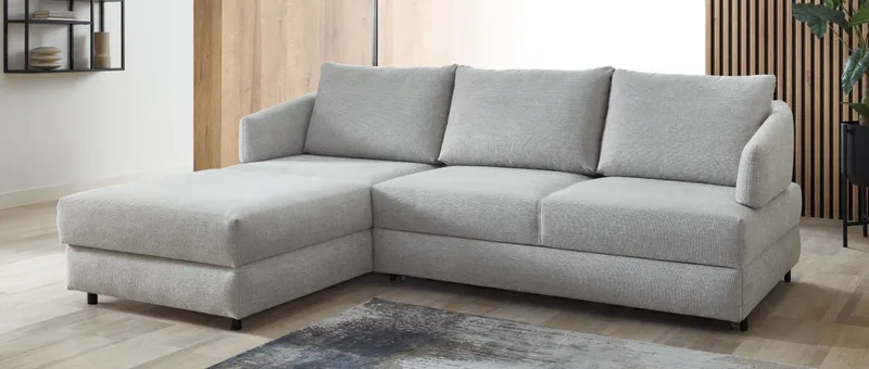 STUTTGART DELUXE Eckschlafsofa ist in vielen Farben und Stoffen bei uns erhältlich