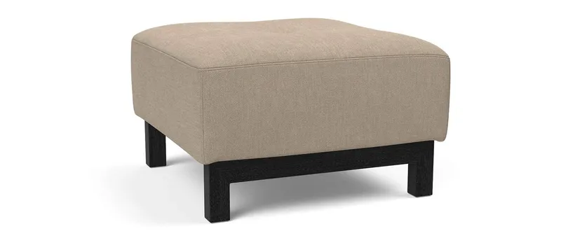 Der BIFROST DELUXE EXCESS Hocker von Innovation im Stoff Phobos Mocha (587)