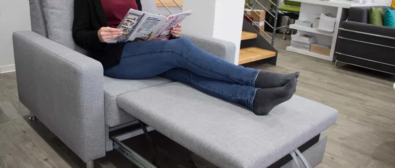 Eine Relaxposition kann eingestellt werden