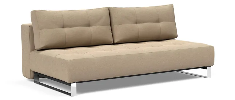 Das SUPREMAX DELUXE EXCESS LOUNGER Schlafsofa von Innovation hier im Stoff Phobos Mocha (587)