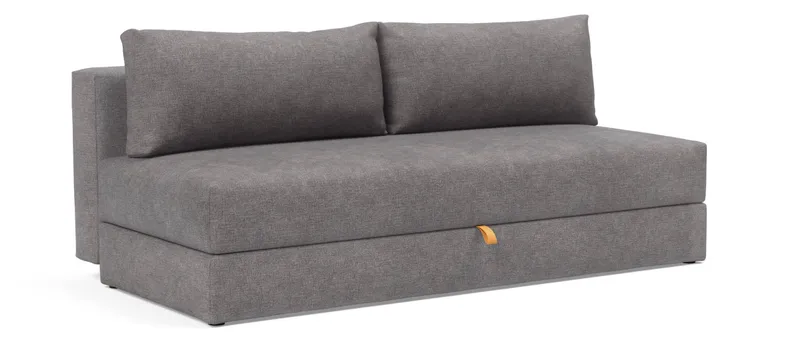 OSVALD Schlafsofa von Innovation als Sonderanfertigung im Stoff Avella Warm Grey (282)
