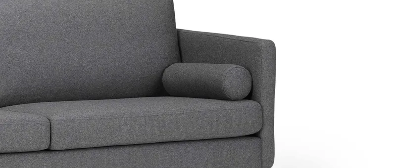 Die ZYLINDER Kissen sind eine gemütliche Ergänzung für Ihre Sofa Armlehne und sehen dabei auch noch sehr gut aus